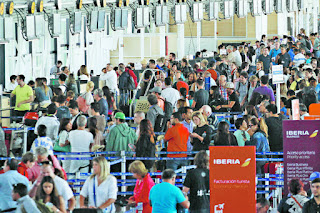 Estudio de la policía civil reveló que han llegado al aeropuerto extranjeros asiáticos con documentación europea falsa. Según han declarado, la utilizan para entrar posteriormente a Norteamérica.
