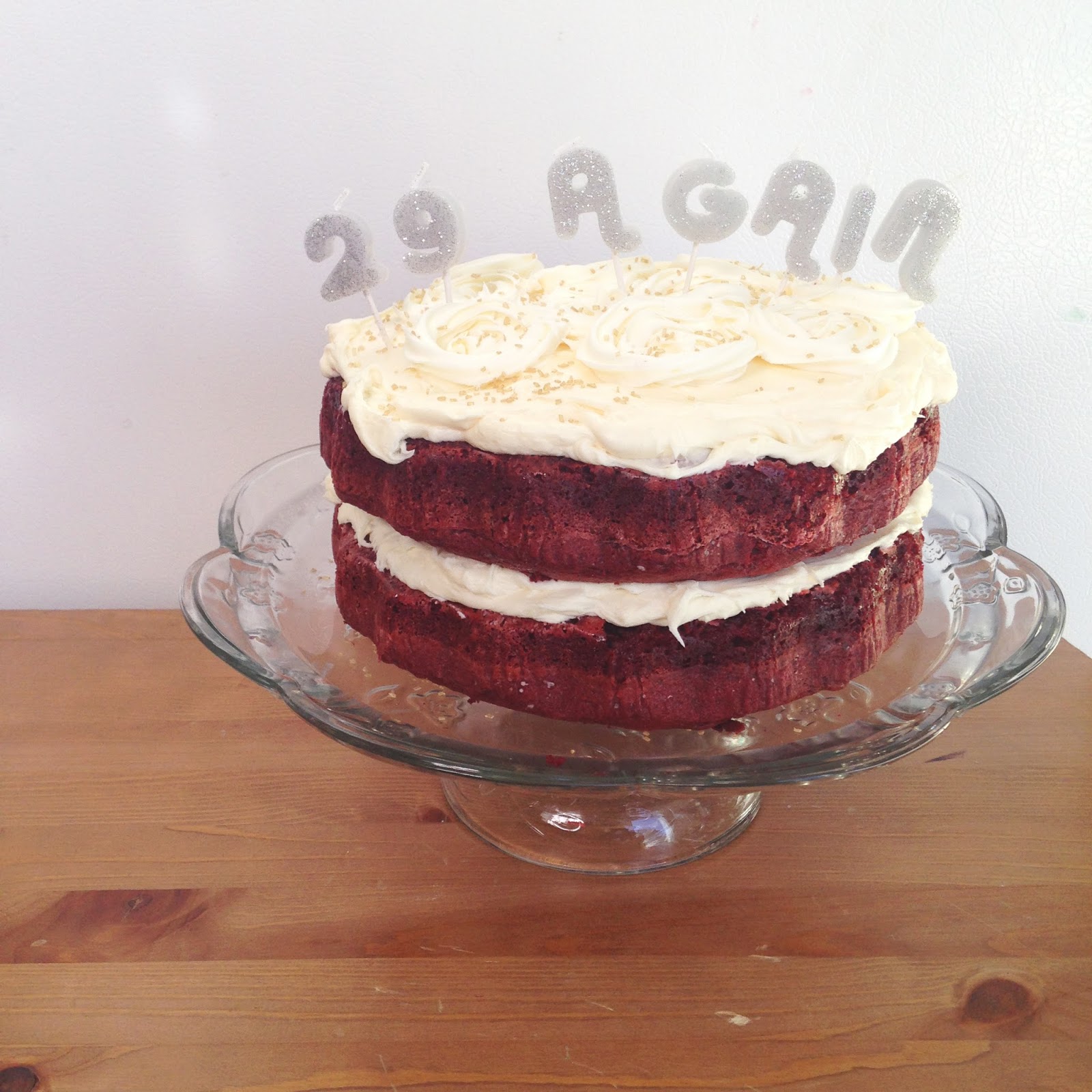 Jessica Kenenske: Red Velvet Naked Cake