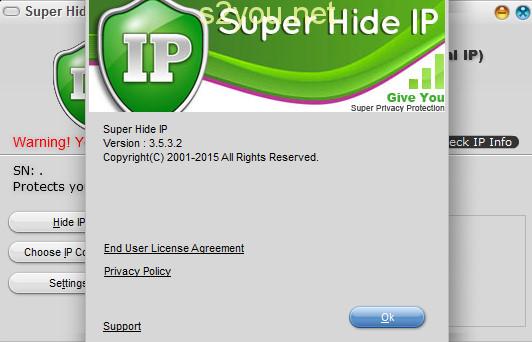 تحميل برنامج فتح المواقع المحجوبة في السعودية ومصر والوطن العربي super hide my ip 4