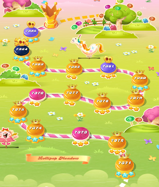 Candy Crush Saga level 7371-7385 Candy Crush Saga level 7371-7385