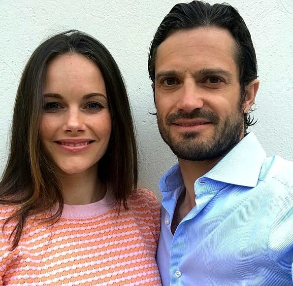 Prince Carl Philip and Princess Sofia have an official Instagram account named as "prinsparet" in order to give information to about their activities