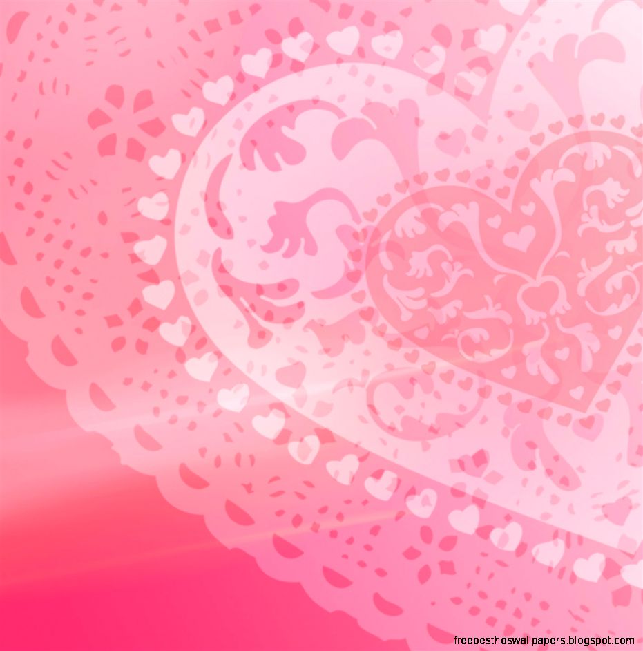 Pink Heart iPad Air Wallpaper Download  iPhone Wallpapers iPad
