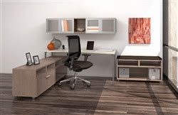 e5 Office Desk Typical by Mayline