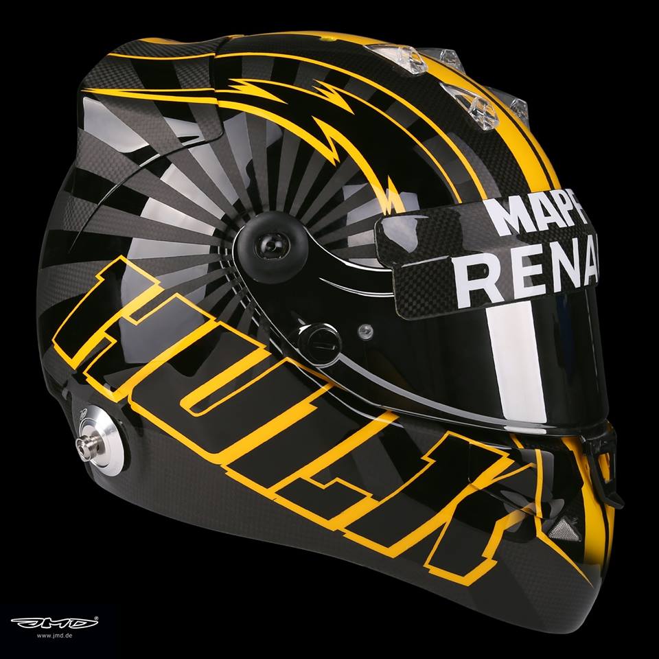 Racing Helmets Garage Schuberth SF1 N.Hülkenberg 2018 by Jens Munser