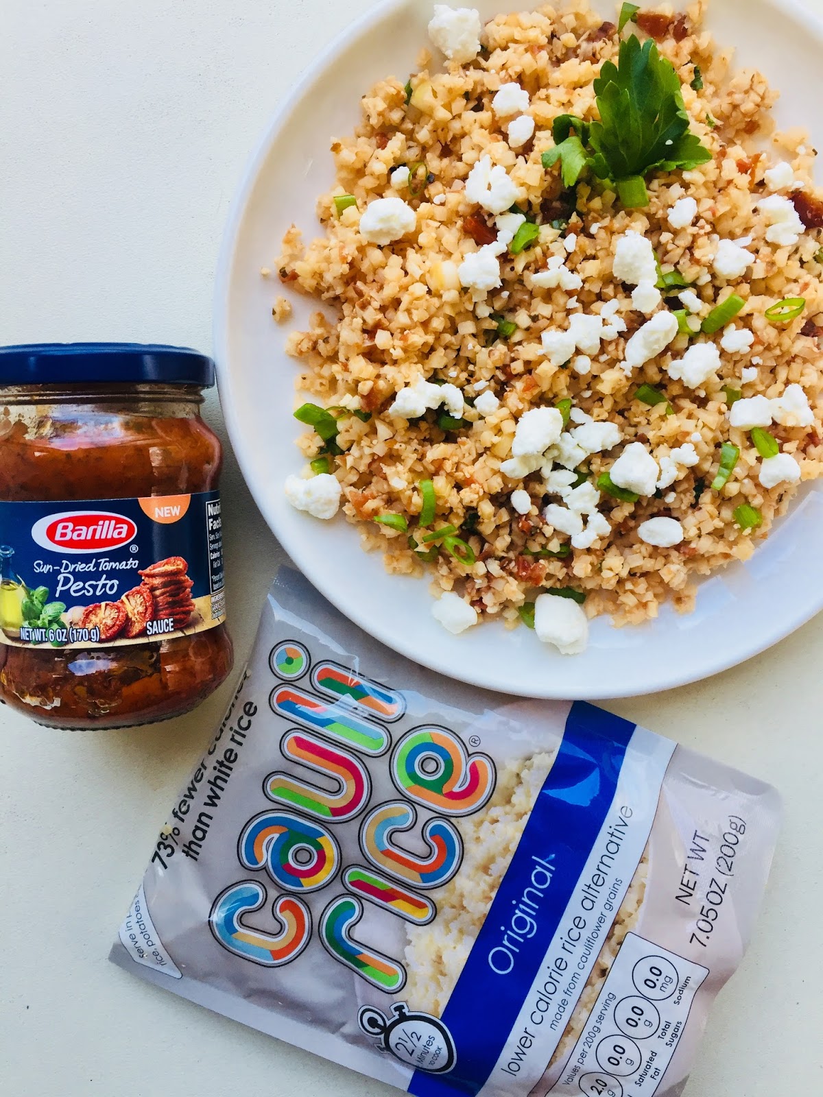 5Minute Mediterranean Cauliflower Rice