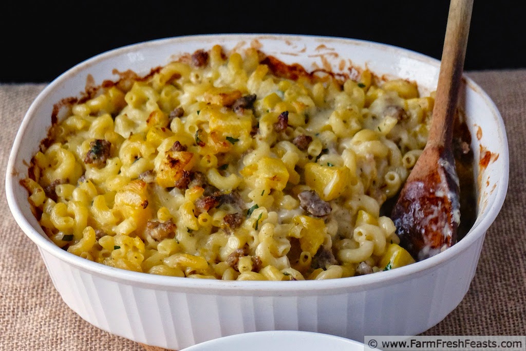 Farm Fresh Feasts Mac & Cheese with Roasted Winter Squash