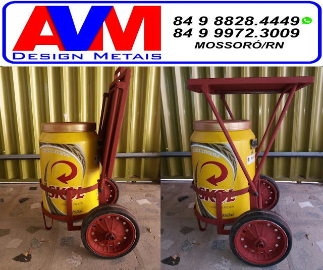 VEJA VÍDEO E CONHEÇA O SUPORTE PARA COOLER QUE VIRA UMA MESA Passando