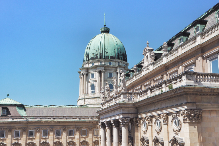 Palais royal de Budavar à Budapest