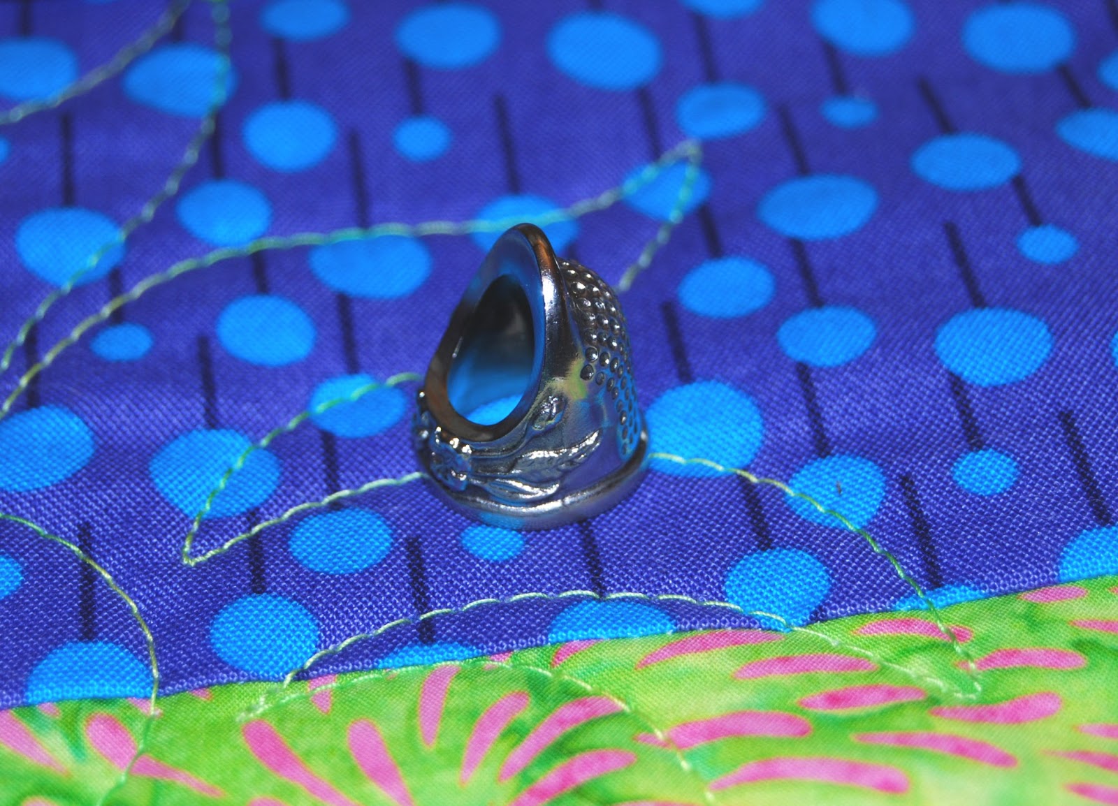 Valerie's PatchWork Thimbles Up!