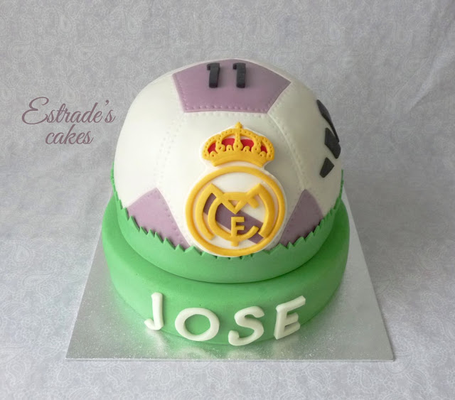 tarta balón del Real Madrid 1
