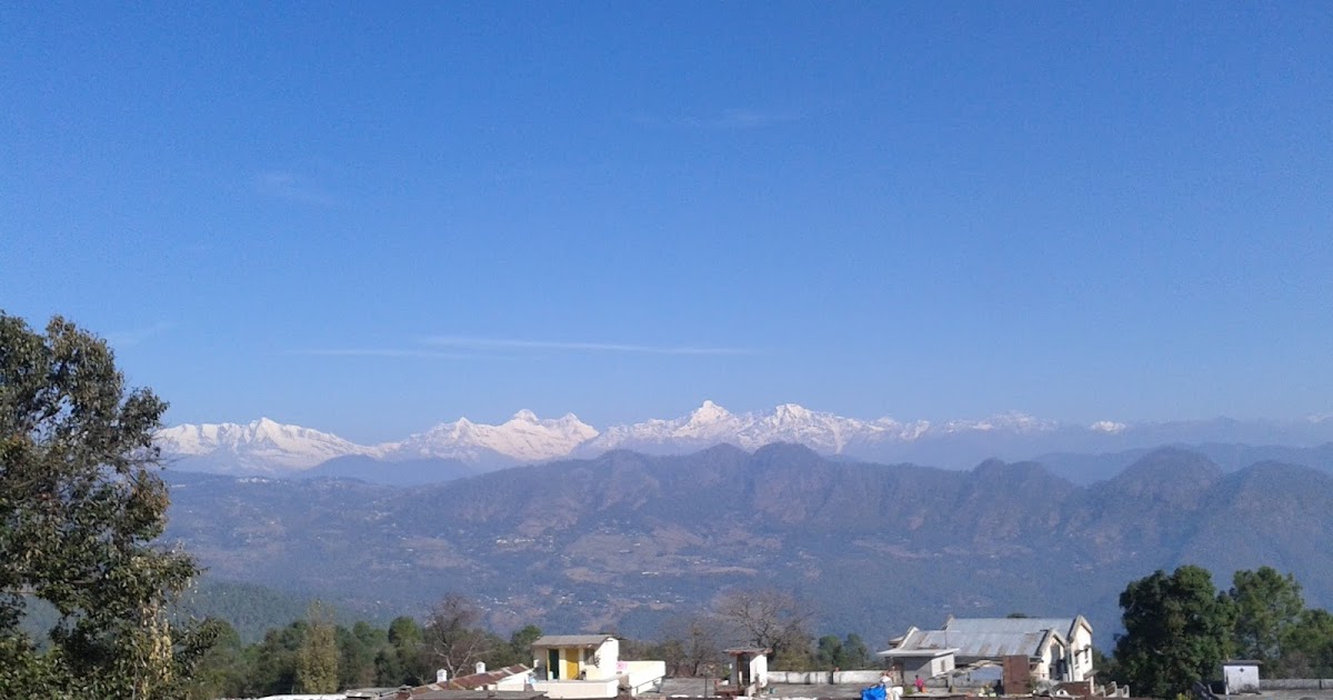 Beauty of Uttaranchal: Beautiful View of Himalaya from Berinag ...