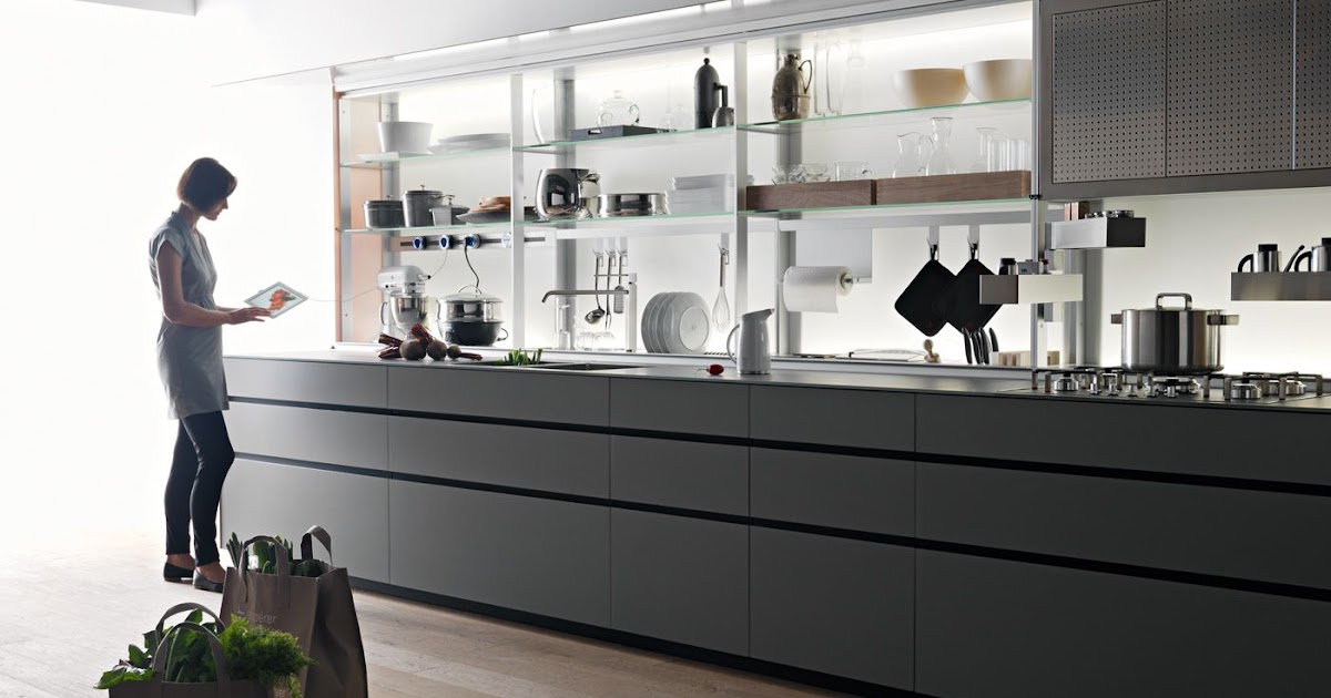 La cocina en línea: diseñada para estancias estrechas - Cocinas con estilo