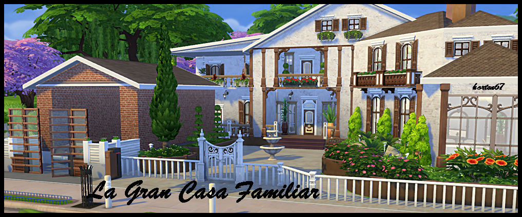 Mis casas y mas con los Sims 4 - Página 17 Grancasa