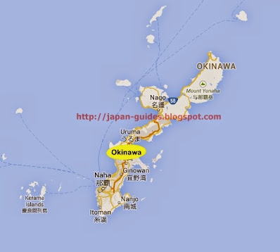 แผนที่ Okinawa