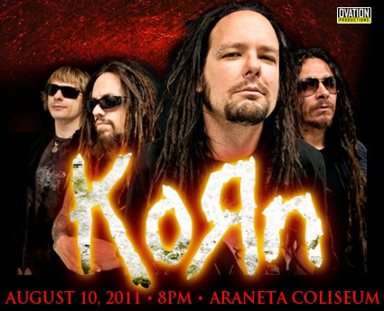 Korn Live in Manila 2011 - Details & Ticket Prices, KORN Live in Manila Date Event: August 10, 2011 8:00 pm, KORN Live in Manila Ticket Prices, picture, image, photo, Pic, wallpaper, poster