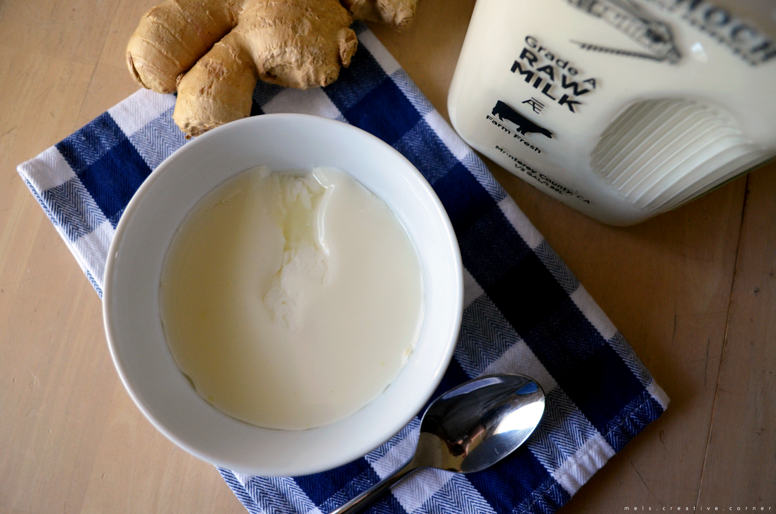 Ginger Milk Pudding!