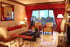 Decorando Dormitorios: Lindas Cortinas Rojas para Sala