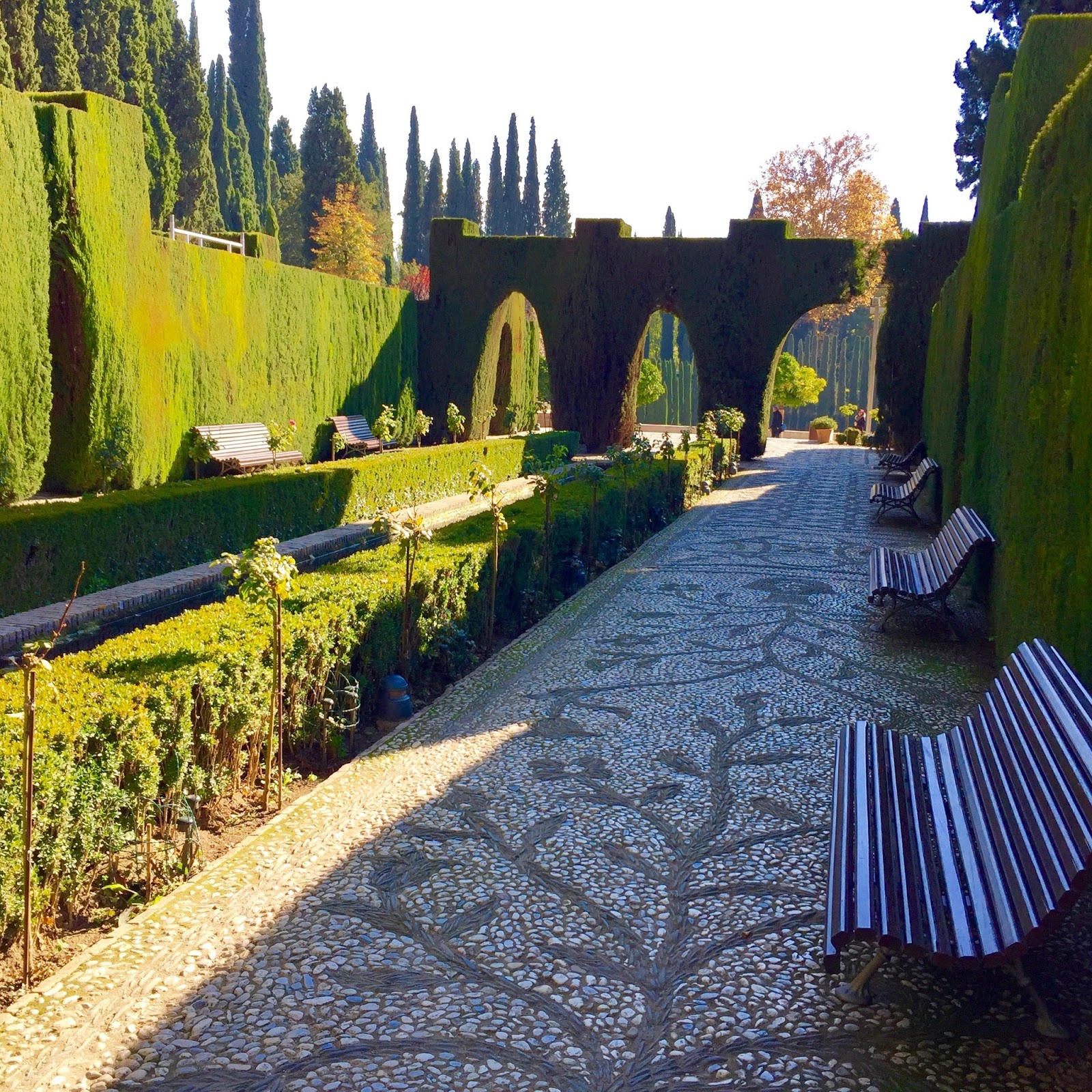 Art Of The Garden Generalife Gardens At The Alhambra