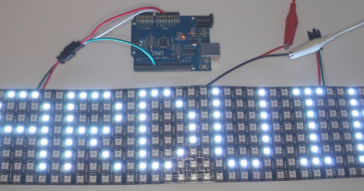 My Commentary and Technical help: More Arduino Uno With WS2812 LED ...