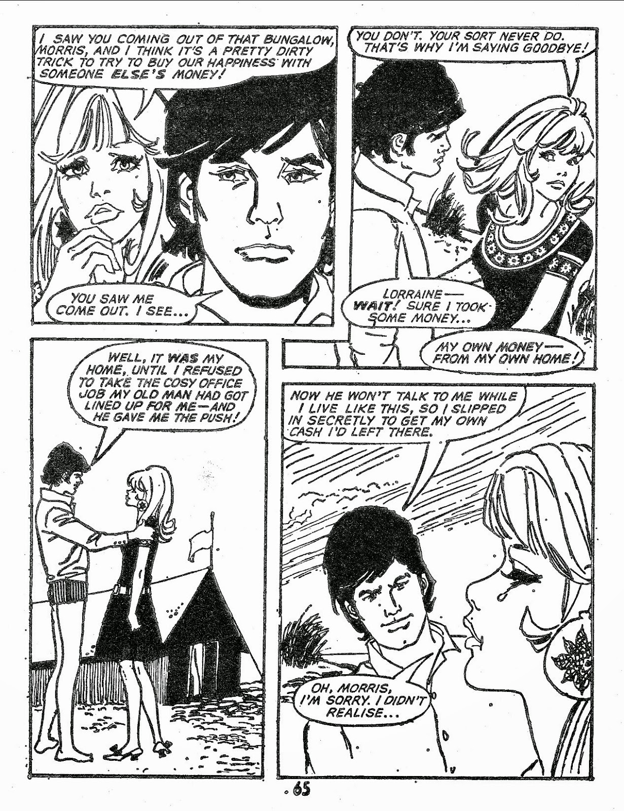 Out Of This World British Romance Comics Love Story Picture Library