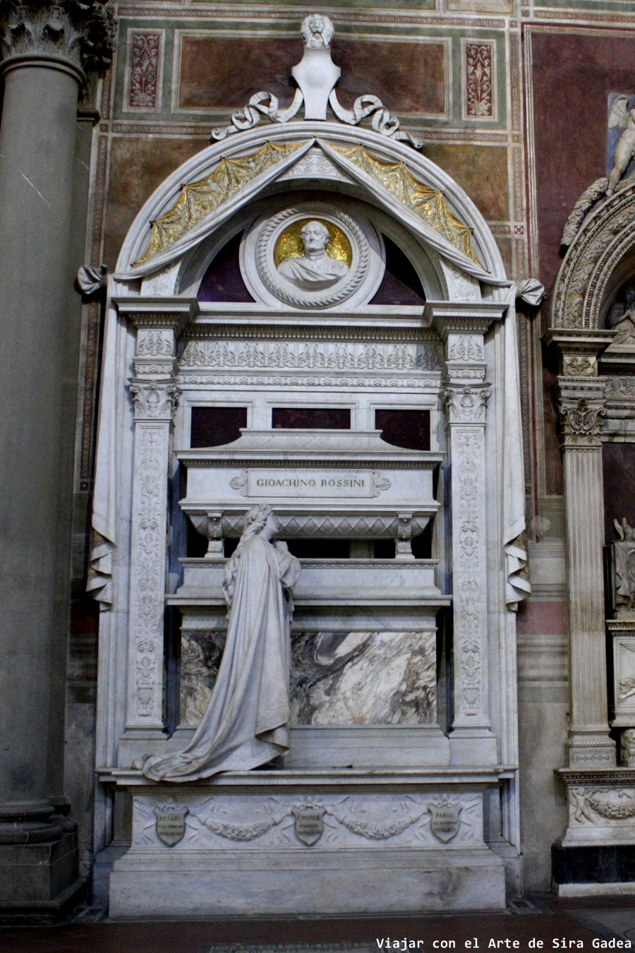 Los monumentos funerarios de Santa Croce de Florencia