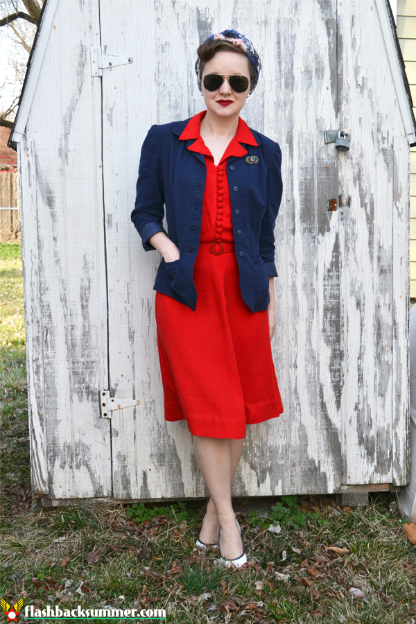 Flashback Summer: Irrational Love Outfit - 1940s vintage style