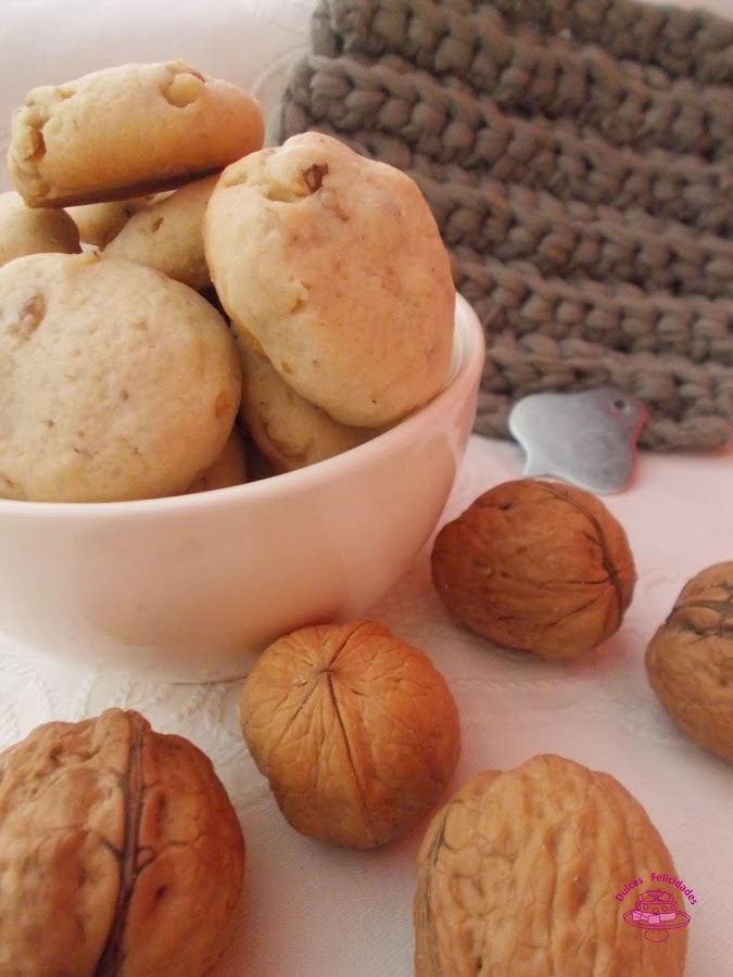Bocaditos de mantequilla y nuez