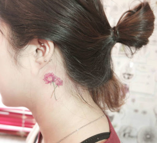 Estas flores cor de rosa