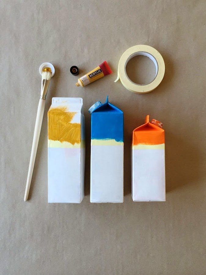 Manualidad casita de pájaros con tetrabrik4