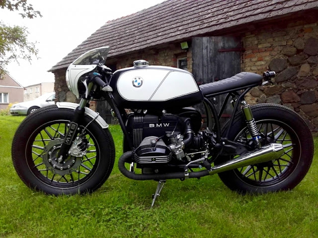 White Warthog | BMW R65 - RocketGarage - Cafe Racer Magazine