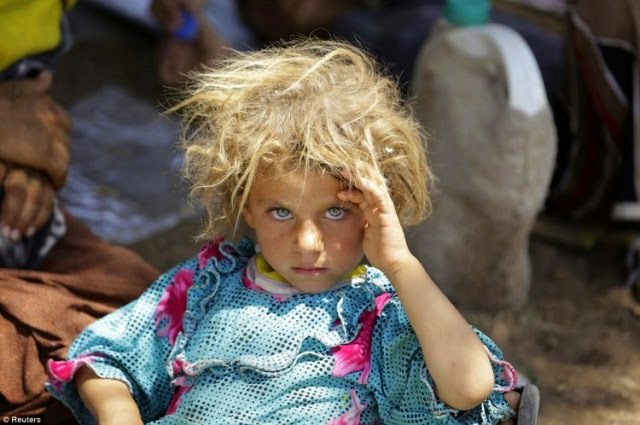 niña yazidi