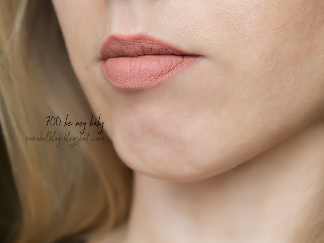 Rimmel жидкая матовая помада Stay Matte в оттенке 700 Be my baby