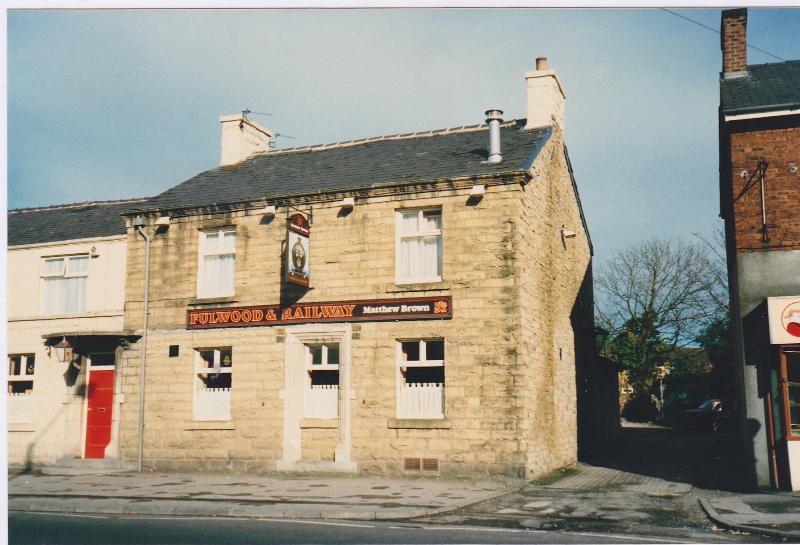 PRESTON'S INNS, TAVERNS and BEERHOUSES FULWOOD AND RAILWAY HOTEL