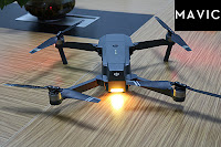DJI Mavic Pro Folded With Led DJI Mavic Pro Folded With Led