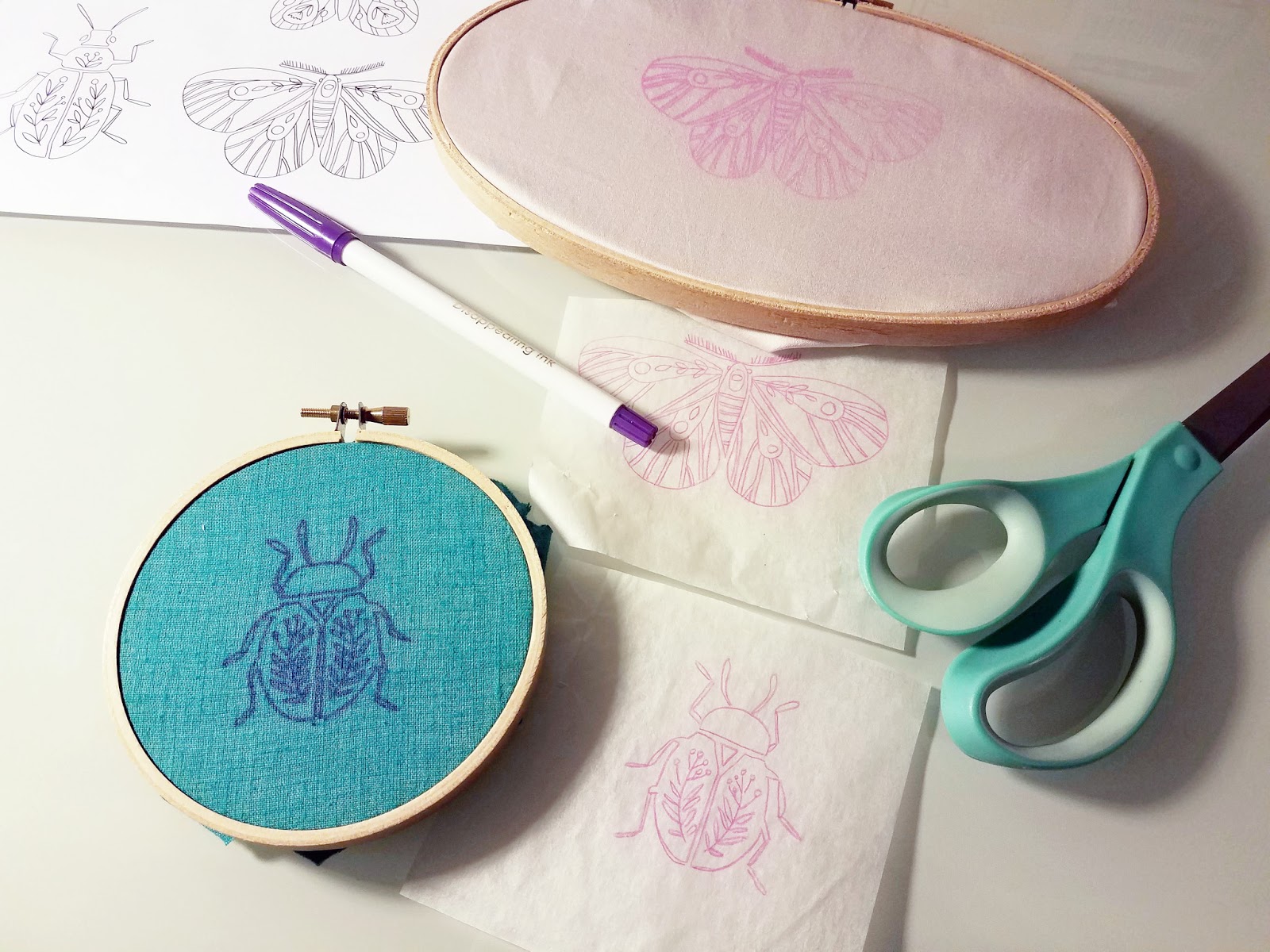 Threadfolk pattern embroidery by floresita on Feeling Stitchy