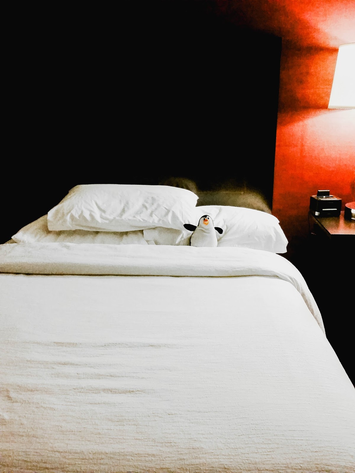 neat hotel beds