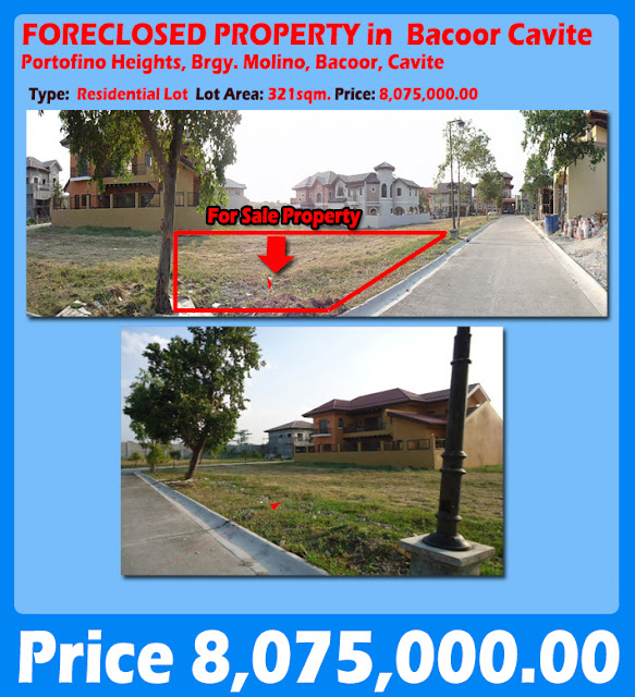 Portofino Heights Bacoor Cavite Foreclosed Properties For Sale In The