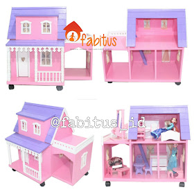 Rumah Boneka Barbie Arthur Garasi