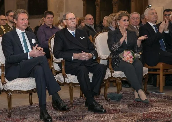 Grand Duke Henri, Grand Duchess Maria Teresa and Grand Duke Jean. Grand Duchess Charlotte, who is the mother of Grand Duke Jean