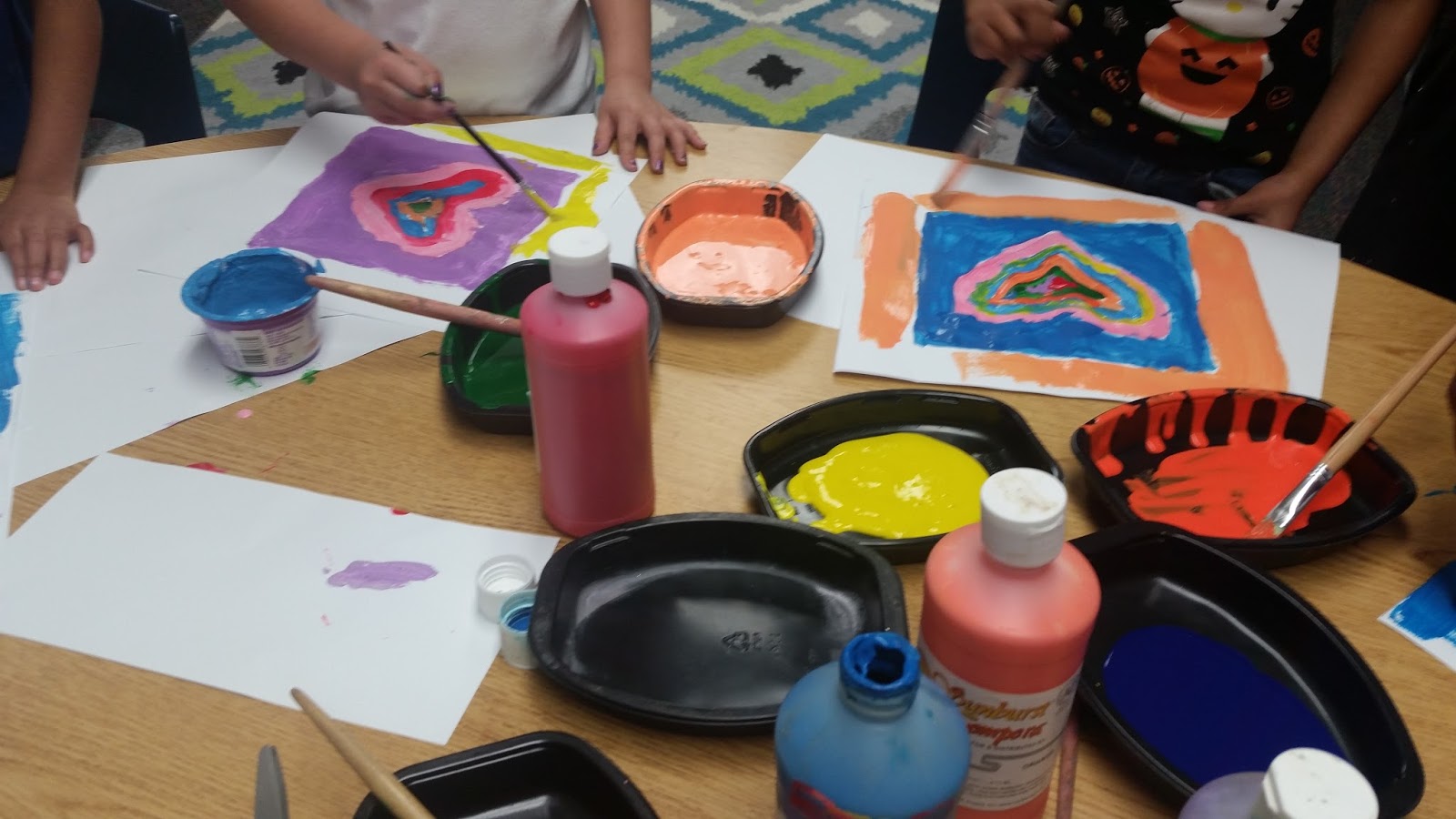 Smiling and Shining in Second Grade: Valentine's Day Art Project &amp; A