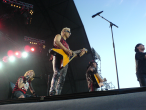 Scorpions, 9 iunie 2011, bucata acustica, Rudolf Schenker, James Kottak, Matthias Jabs si Klaus Meine