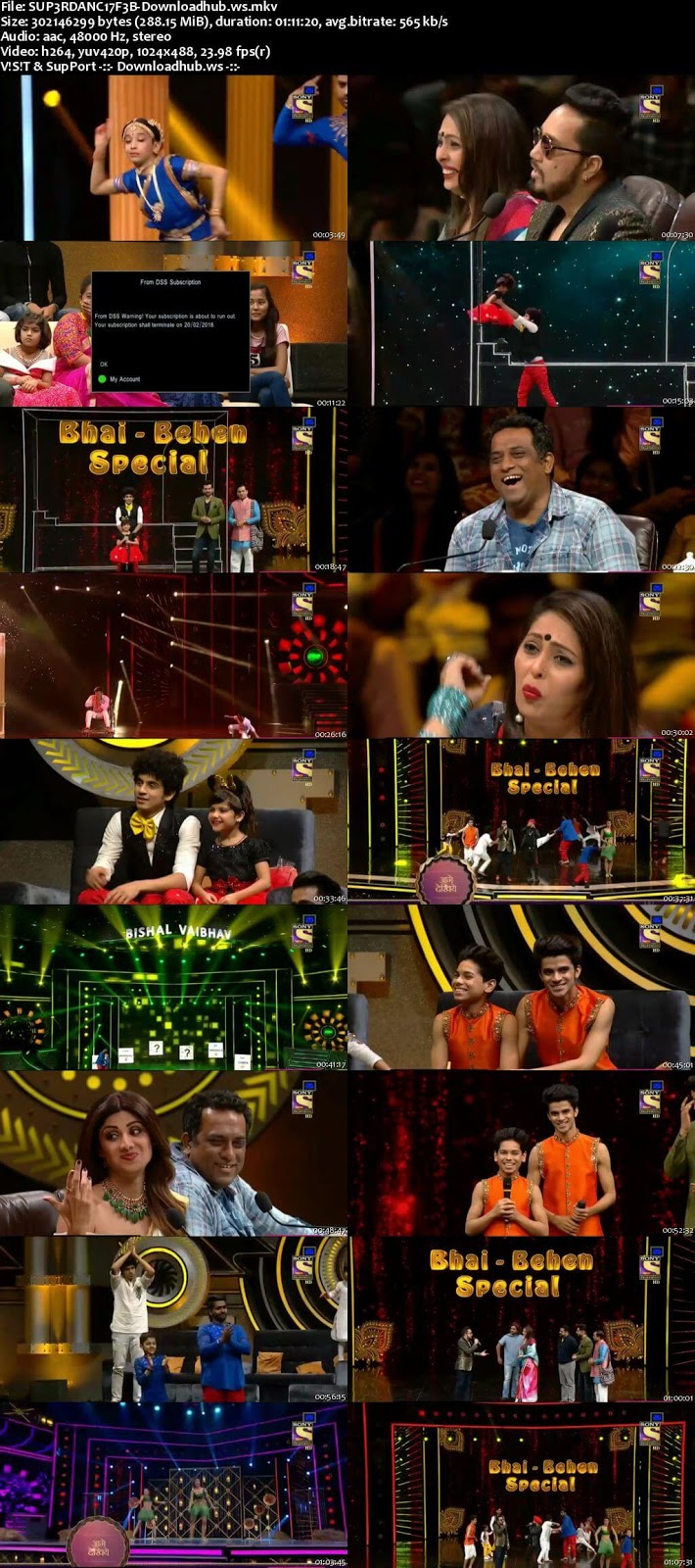 Super Dancer Chapter 2 17 February 2018 Episode 41 HDTV 480p