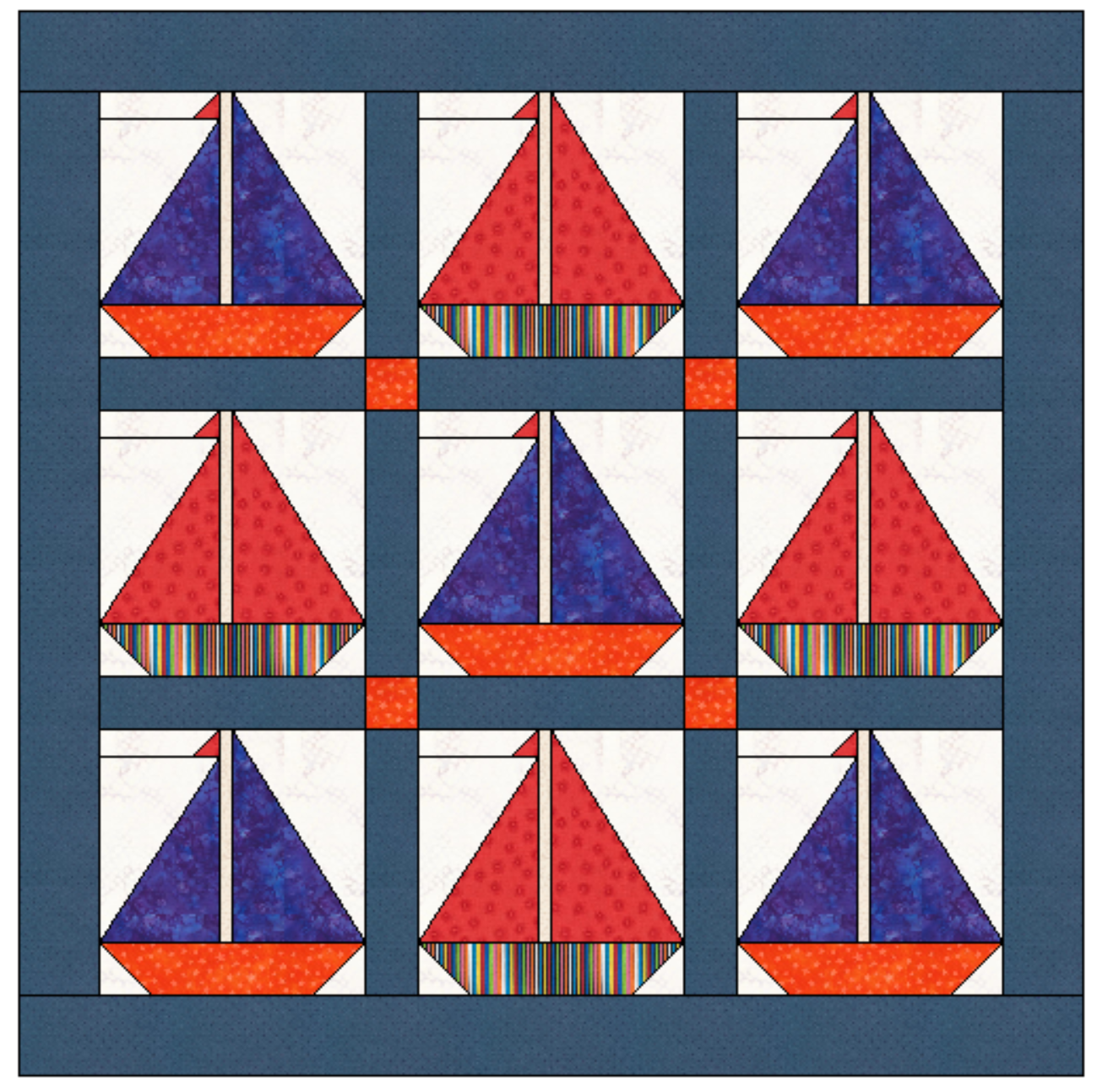 Because I say sew ;) More Sailboat Quilts