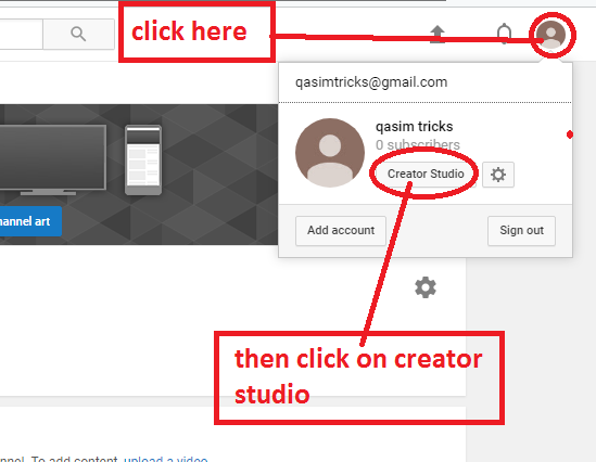 How to verify  Channel in  Studio