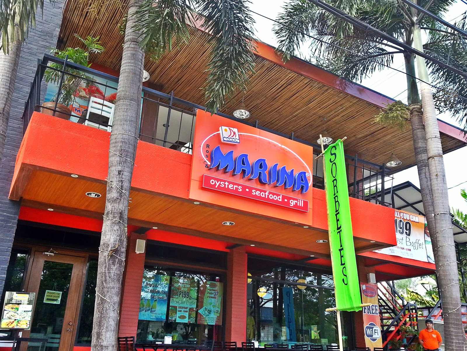 MARINA Oysters Seafood Grill HaloHalo and Sorbetes AllYouCan! The