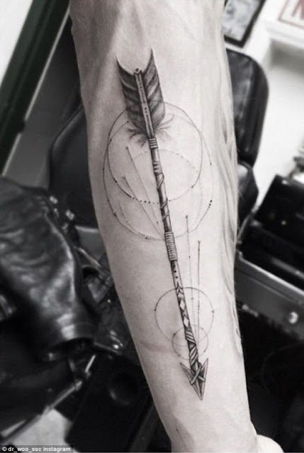 Tatuagens de flechas Tatuagens de flechas