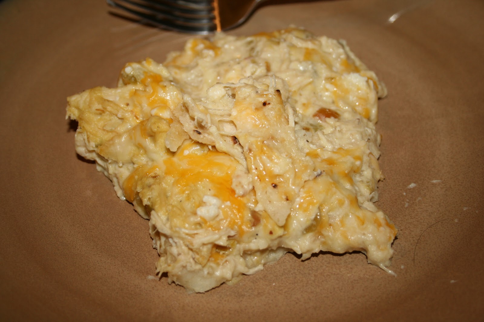 The Pioneer Apron Chicken Sour Cream Enchilada Casserole