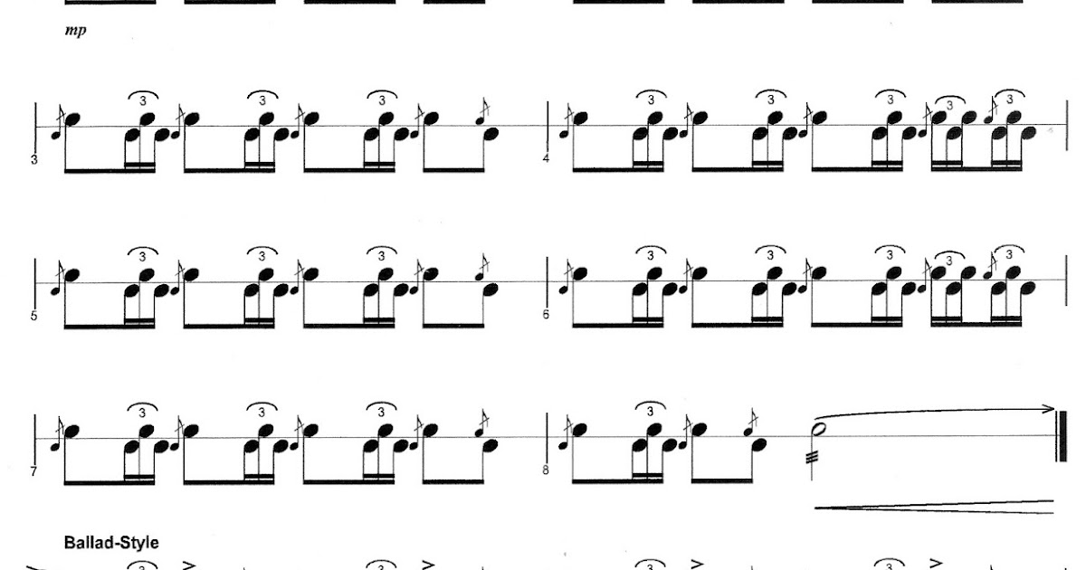 HHPB Sheet Music HHPB Drum Score Highland Cathedral