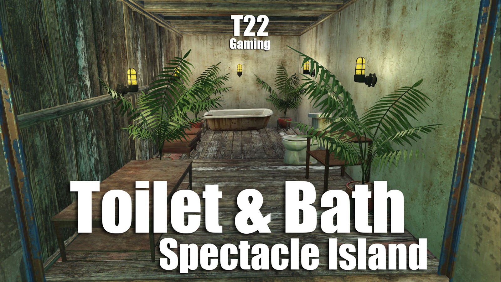 T22 Gaming Fallout 4 Toilet & Bath in Spectacle Island