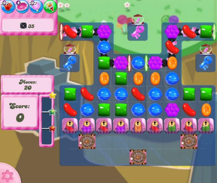 Candy Crush Saga level 2852 Candy Crush Saga level 2852